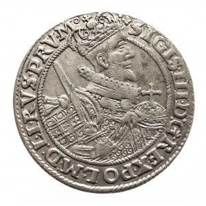Polska, Zygmunt III Waza 1587-1632, Ort 1622, Bydgoszcz - PRVS M - podwójne spirale