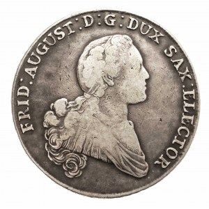 Niemcy, Saksonia, Fryderyk August III 1763-1806, talar 1768 EDC, Drezno