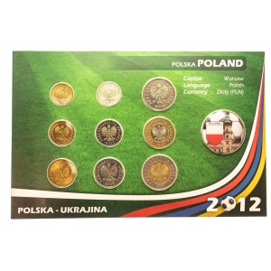 Polska, Rzeczpospolita od 1989 roku, Mistrzostwa Europy w Piłce Nożnej 2012 - zestaw monet obiegowych
