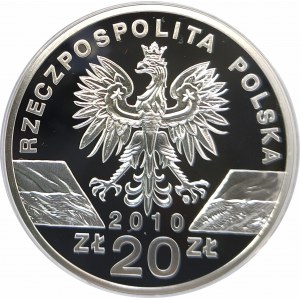 Polska, Rzeczpospolita od 1989 roku, 20 złotych 2010, Podkowiec mały