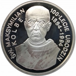 Polska, Rzeczpospolita od 1989 roku, 300000 złotych 1994, Święty Maksymilian Kolbe