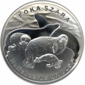 Polska, Rzeczpospolita od 1989 roku, 20 złotych 2007, Foka szara