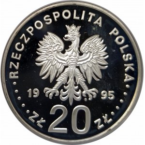 Polska, Rzeczpospolita od 1989 roku, 20 złotych 1995, ONZ