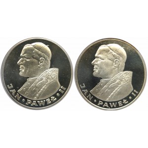 Polska, PRL 1944-1989, 1000 złotych 1982 i 1983, Jan Paweł II, zestaw 2 monet