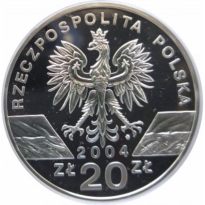 Polska, Rzeczpospolita od 1989 roku, 20 złotych 2004, Morświn