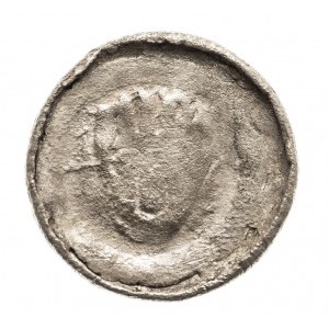 Polska, Władysław I Herman 1081-1102 Denar krzyżowy, Wrocław - głowa św. Jana