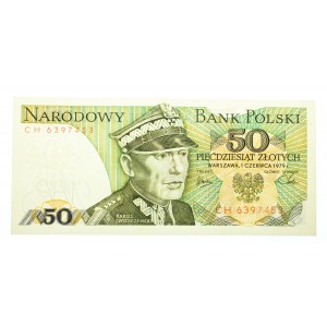 Polska, PRL 1944 - 1989, 50 ZŁOTYCH 1.06.1979, seria CH.