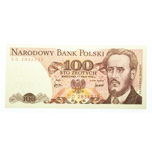 Polska, PRL 1944 - 1989, 100 ZŁOTYCH 17.05.1976, seria DD.