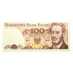 Polska, PRL 1944 - 1989, 100 ZŁOTYCH 17.05.1976, seria EB.