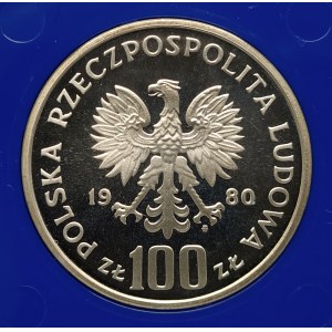 Polska, PRL 1944-1989, 100 złotych 1980, Jan Kochanowski