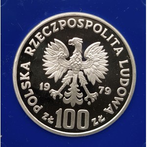 Polska, PRL 1944-1989, 100 złotych 1979, Ochrona Środowiska - Kozica