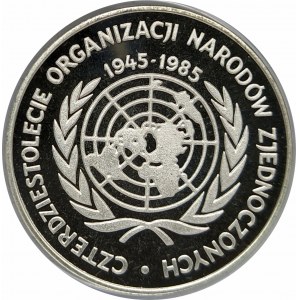 Polska, PRL 1944-1989, 500 złotych 1985, 40 lat ONZ