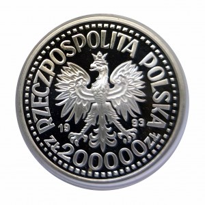 Polska, Rzeczpospolita od 1989 roku, 200000 złotych 1993, Kazimierz IV Jagielończyk - półpostać