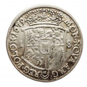 Polen, Jan III Sobieski 1674-1696, ort 1679, Bromberg (Bydgoszcz)