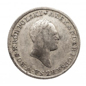 Królestwo Polskie, Aleksander I 1801-1825, 1 złoty 1825 I.B., Warszawa