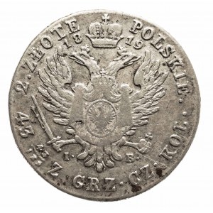 Królestwo Polskie, Aleksander I 1815-1825, 2 złote 1819 I.B., Warszawa