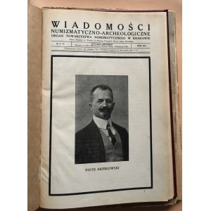 Wiadomości Numizmatyczno-Archeologiczne rok 1925, Kraków.