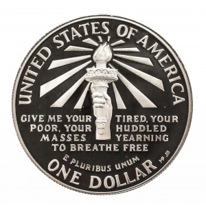 USA, Dolar, Statua Wolności, 1986 S.