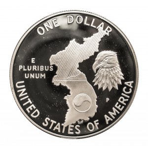 USA, Dolar, Korea, 1991 P.
