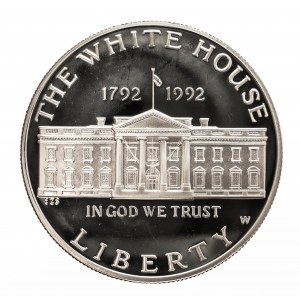 USA, Dolar, Biały Dom, 1992 W.