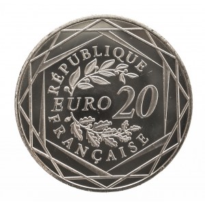 Francja, 20 Euro, Równość, 2019.