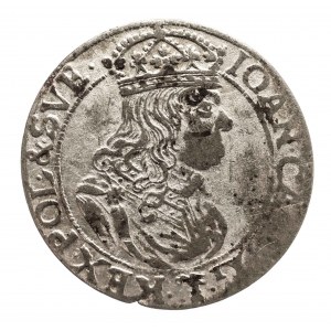 Polska, Jan II Kazimierz Waza 1649-1668, Szóstak, 1660, Kraków