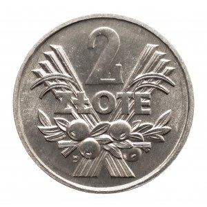 Polska, PRL 1944-1989, 2 złote 1970