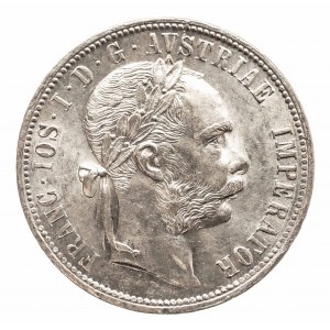 Austria, Franciszek Józef I 1848 - 1916, 1 floren 1879.