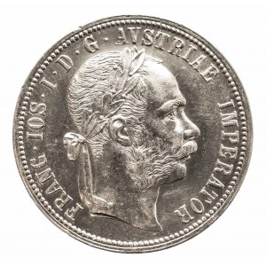 Austria, Franciszek Józef I 1848 - 1916, 1 floren 1889, Wiedeń