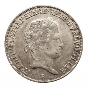 Węgry, Ferdynand I 1835 - 1848, 20 krajcarów 1839 B, Kremnica