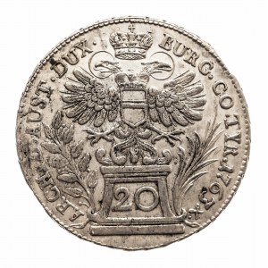 Austria, Maria Teresa (1740-1780), 20 krajcarów 1763.