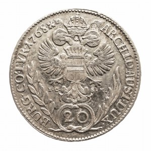 Austria, Maria Teresa (1740-1780), 20 krajcarów 1768 IC SK.