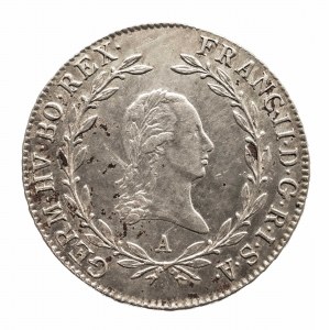 Austria, Franciszek II 1792 - 1806, 20 krajcarów 1804 A.