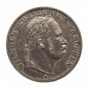 Niemcy, Prusy, Wilhelm I 1861 - 1888, talar 1866 A, Berlin.