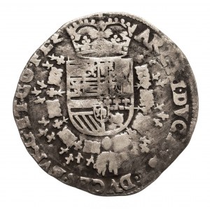 Niderlandy hiszpańskie, Albert i Elżbieta 1598-1621, 1/4 patagona bez daty, Doornik.