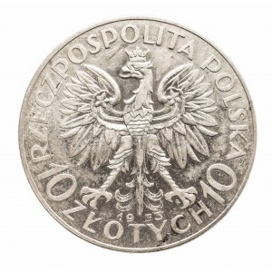 Polska, II Rzeczpospolita 1918-1939, 10 złotych 1933, Warszawa.