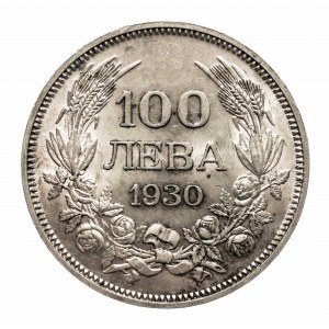 Bułgaria, Borys III 1918-1943, 100 lewa 1930, Sofia