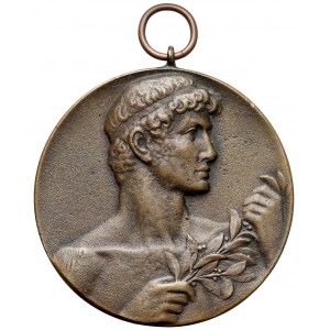 JKS CZARNI Sekcja Tenisa Medal II miejsce Gra mieszana 1926, Jasło
