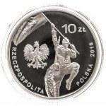 Polska, Rzeczpospolita od 1989, 10 złotych 2018, 100-lecie czynu zbrojnego Polonii amerykańskiej