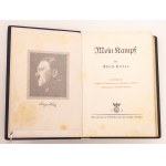 HITLER Adolf - Mein kampf. Munchen, 1939 - wydanie jubileuszowe