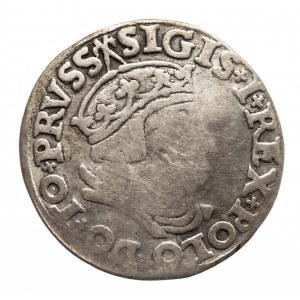 Polska, Zygmunt I Stary 1506-1548, trojak 1538, Gdańsk.