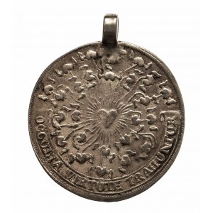 Czechy, Biskupstwo Ołomuniec, Jakob Ernst von Liechtenstein 1738 - 1745, medal z uchem.