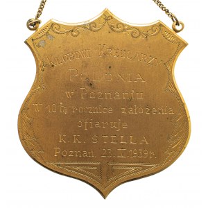RYNGRAF SPORTOWY KLUB KRĘGLARZY POLONIA POZNAŃ , K.K. STELLA , POZNAŃ 23.IV.1939r.