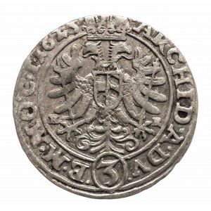 Śląsk, Ferdynand II 1619-1637, 3 krajcary 1625 H R, Wrocław.