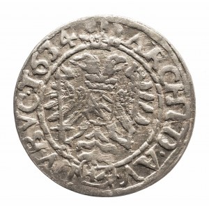 Śląsk, Ferdynand II 1619-1637, 3 krajcary 1634 HZ, Wrocław.