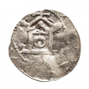 Niemcy, Frankonia - Wormacja - biskupstwo - Otto III( 983-1002), denar 983-1002