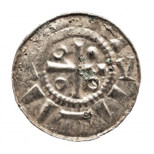 Niemcy, Saksonia, denar krzyżowy XI w.typ VI