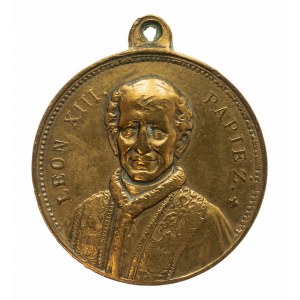 Polska, Medalik, 50. rocznica święceń biskupich papieża Leona XIII 1893