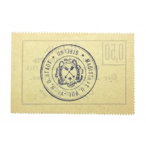 Wielkopolska, Strzelno, 50 fenigów ważne do 1.10.1914