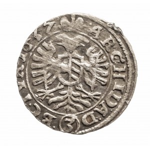 Austria, Ferdynand III 1637-1657, 3 krajcary 1637, Wiedeń.